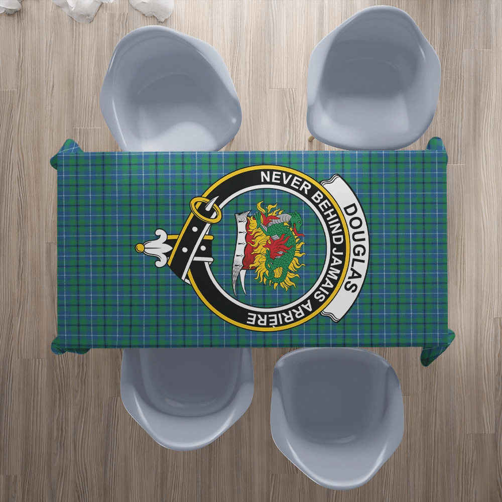 Douglas Ancient Tartan Crest Tablecloth