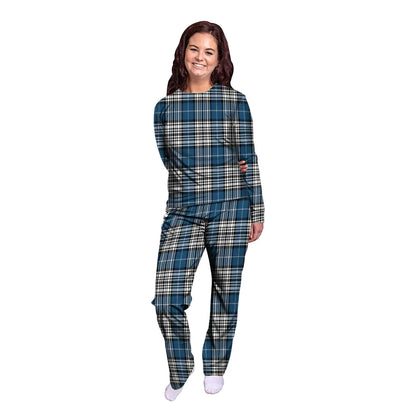 Napier Modern Tartan Plaid Pyjama Family Set