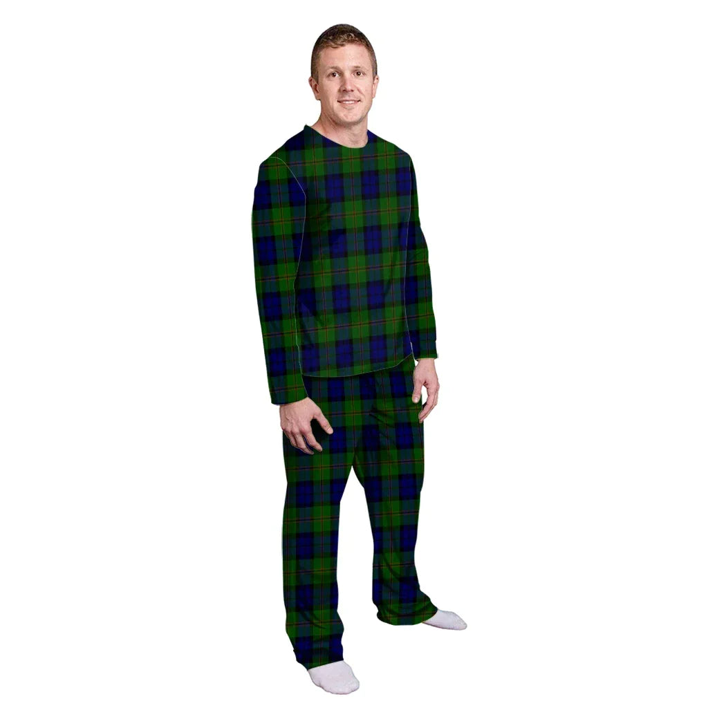 Dundas Modern Tartan Plaid Pyjama Family Set