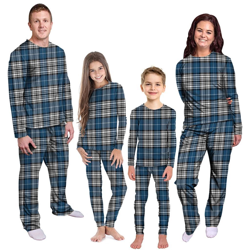 Napier Modern Tartan Plaid Pyjama Family Set