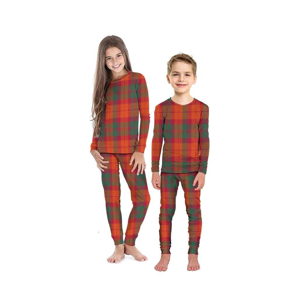 MacNab Ancient Tartan Plaid Pyjama Family Set