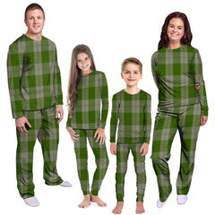 Cunningham Dress Green Dancers Tartan Plaid Pyjama Family Set