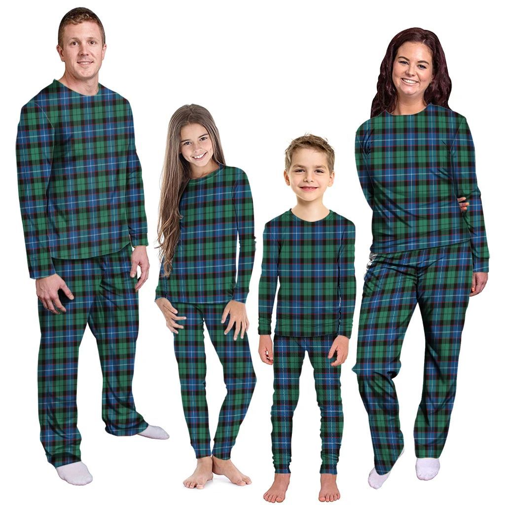 Hunter Ancient Tartan Plaid Pyjama Family Set