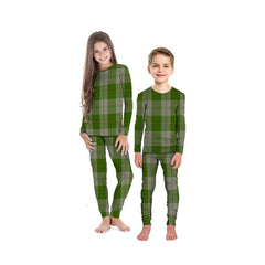 Cunningham Dress Green Dancers Tartan Plaid Pyjama Family Set
