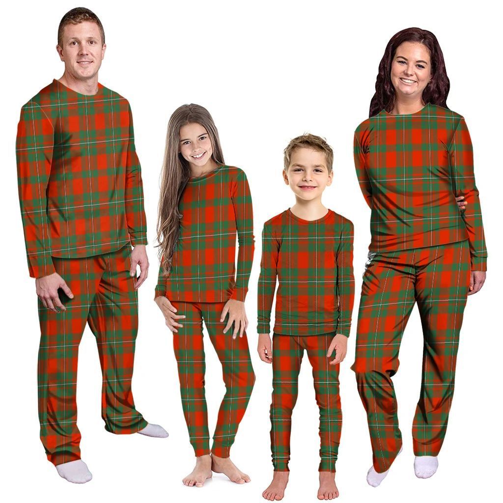 MacGregor Ancient Tartan Plaid Pyjama Family Set