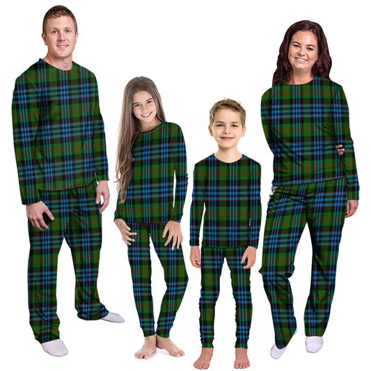 Newlands of Lauriston Tartan Plaid Pyjama Family Set