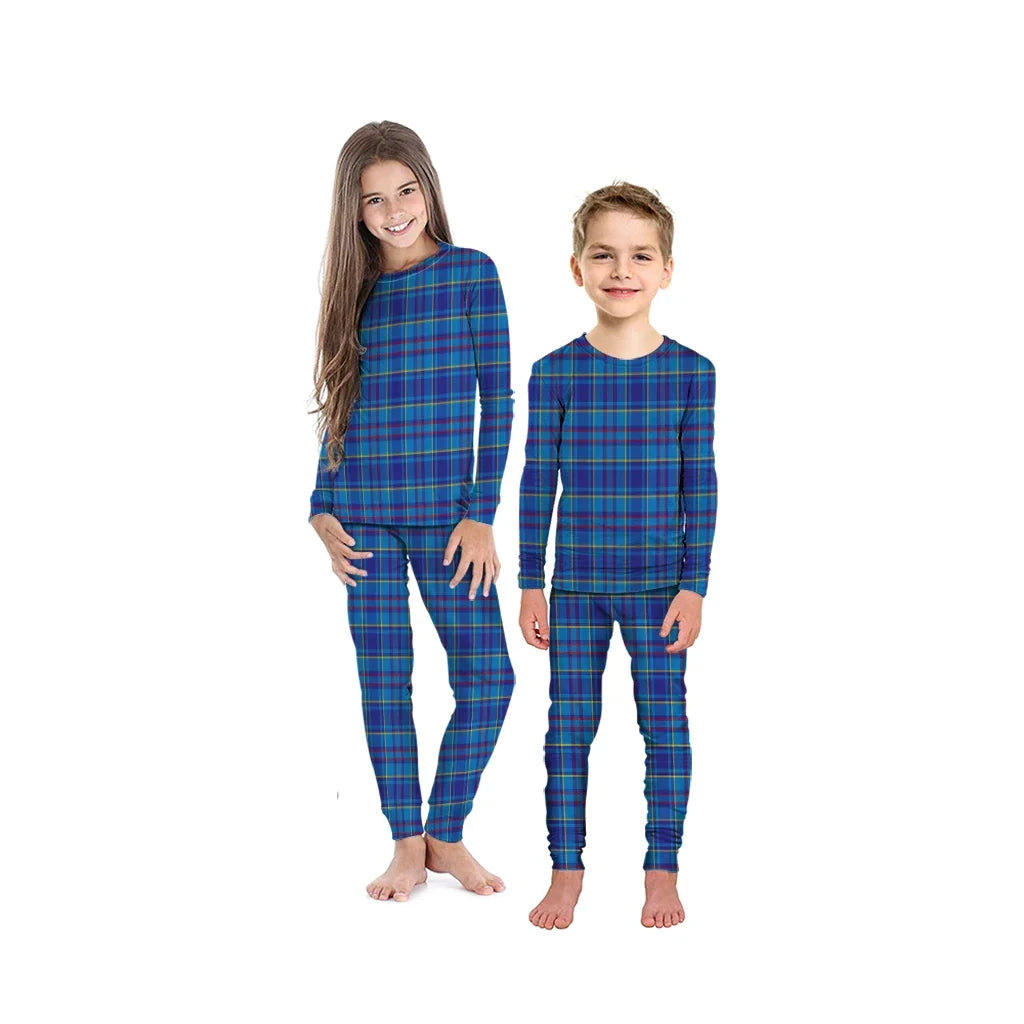 Mercer Modern Tartan Plaid Pyjama Family Set