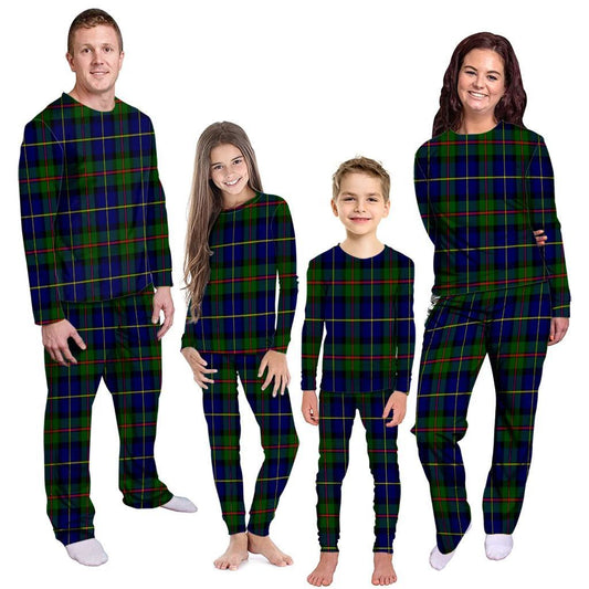 MacLeod of Harris Modern Tartan Plaid Pyjama Family Set