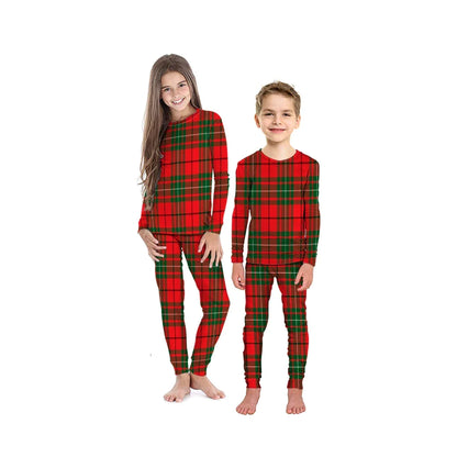 MacAulay Modern Tartan Plaid Pyjama Family Set