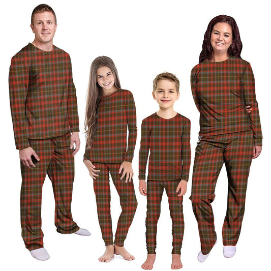 MacKintosh Hunting Weathered Tartan Plaid Pyjama Family Set