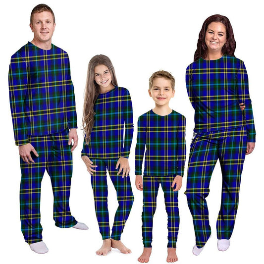Weir Modern Tartan Plaid Pyjama Family Set