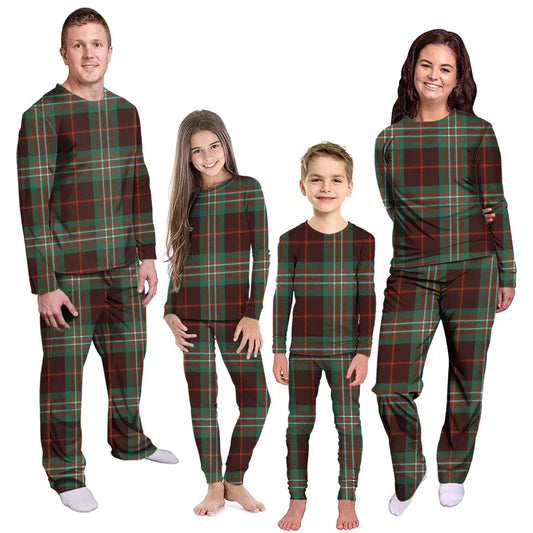 Scott Brown Ancient Tartan Plaid Pyjama Family Set