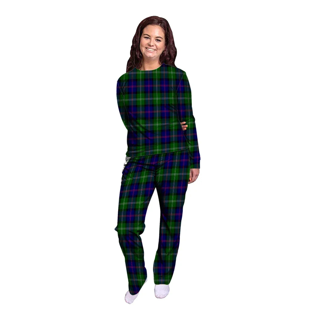 MacThomas Modern Tartan Plaid Pyjama Family Set