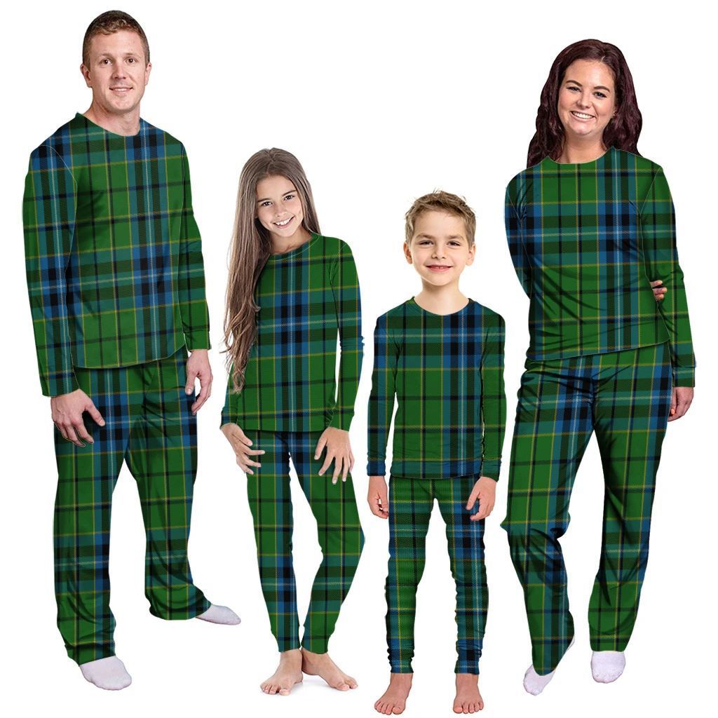Dick (Personal) Tartan Plaid Pyjama Family Set