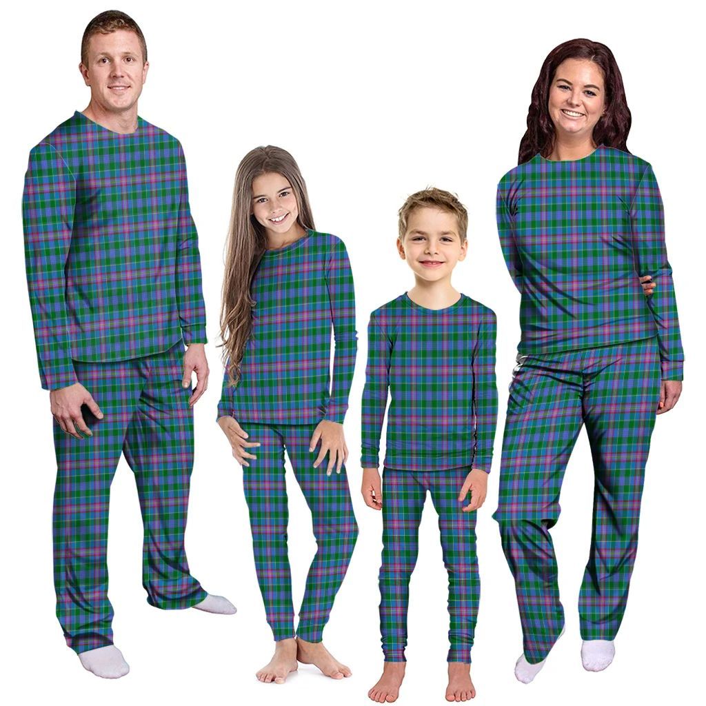 Pitcairn Hunting Tartan Plaid Pyjama Family Set