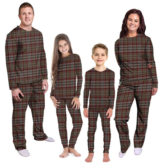 Nicolson Hunting Weathered Tartan Plaid Pyjama Family Set