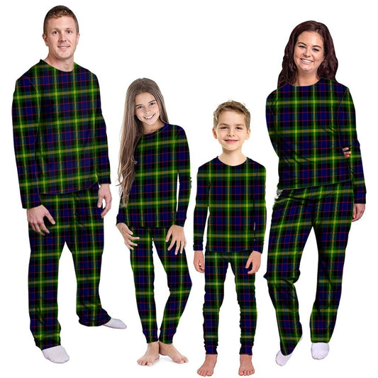 Watson Modern Tartan Plaid Pyjama Family Set