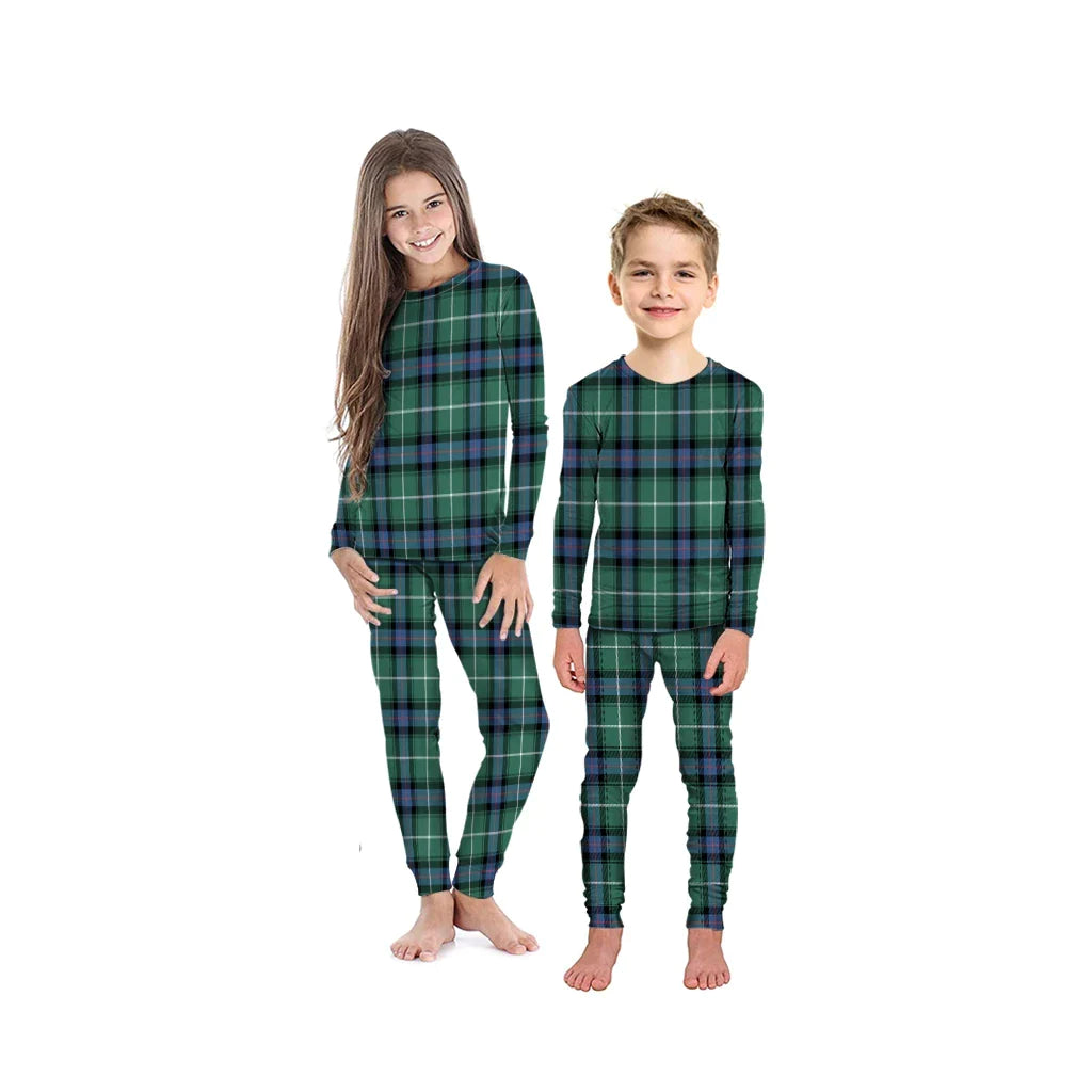 MacDonald of the Isles Hunting Ancient Tartan Plaid Pyjama Family Set