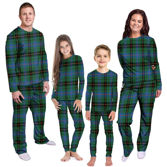 Davidson Ancient Tartan Plaid Pyjama Family Set