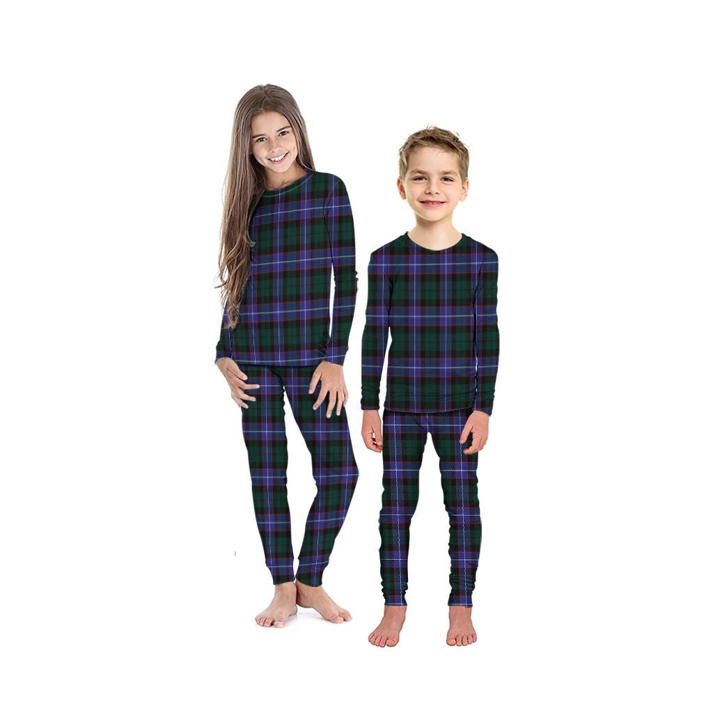 Guthrie Modern Tartan Plaid Pyjama Family Set