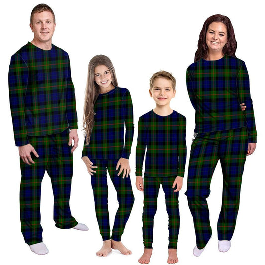 Gunn Modern Tartan Plaid Pyjama Family Set