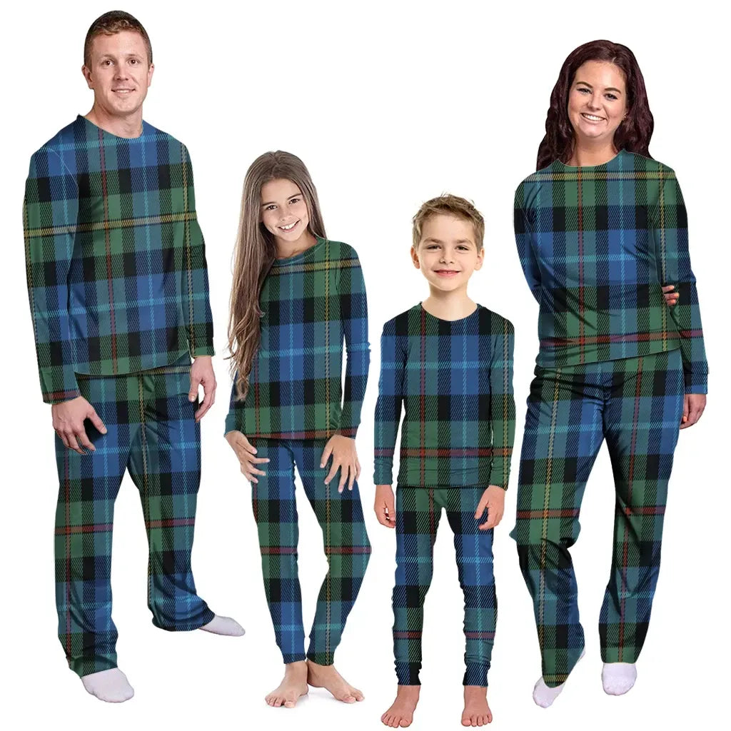 Smith Ancient Tartan Plaid Pyjama Family Set