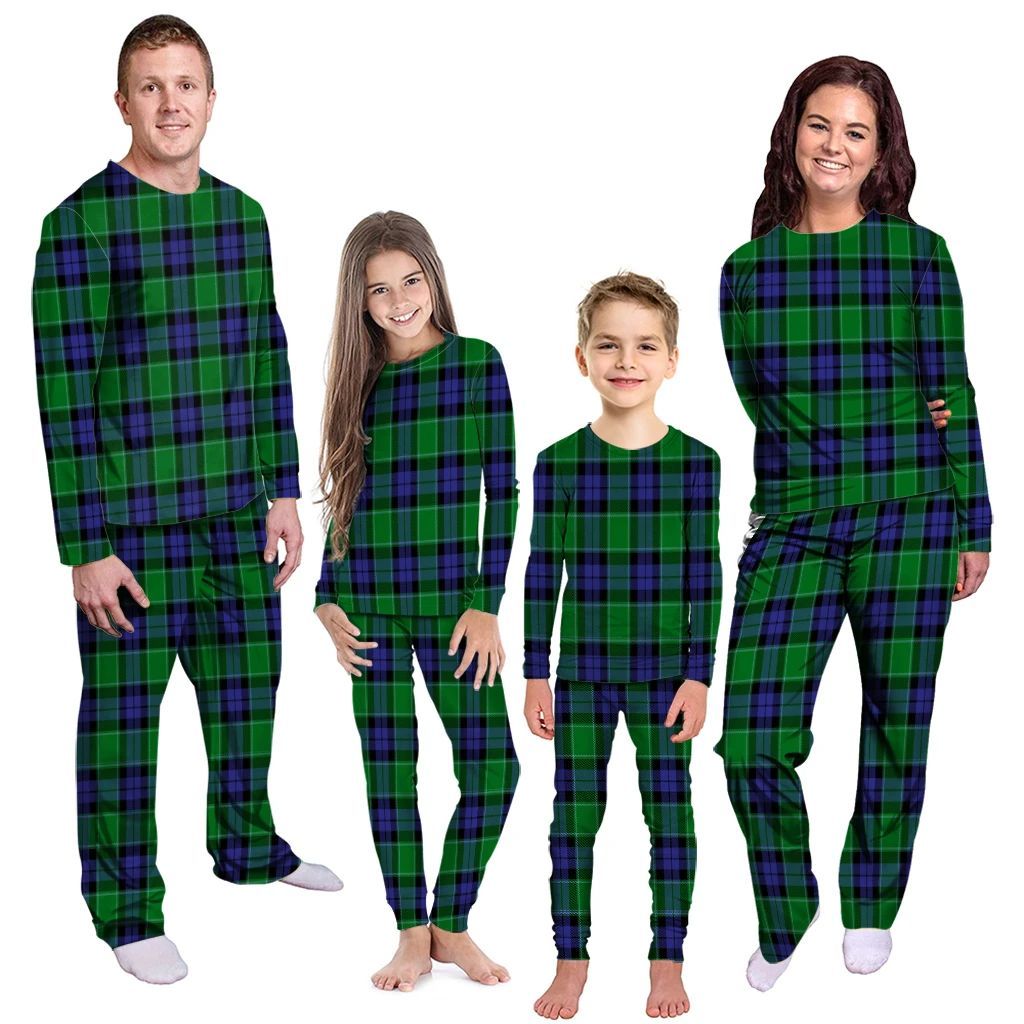 Graham of Menteith Modern Tartan Plaid Pyjama Family Set