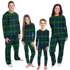 Graham of Menteith Modern Tartan Plaid Pyjama Family Set