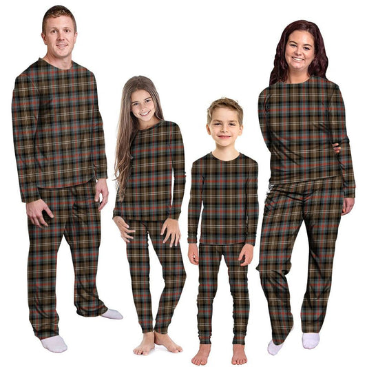Sutherland Weathered Tartan Plaid Pyjama Family Set