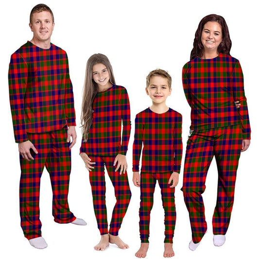 Gow Modern Tartan Plaid Pyjama Family Set