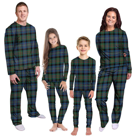 Cameron of Erracht Ancient Tartan Plaid Pyjama Family Set