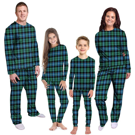 Galbraith Ancient Tartan Plaid Pyjama Family Set