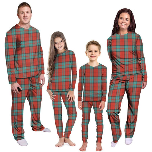 Dunbar Ancient Tartan Plaid Pyjama Family Set