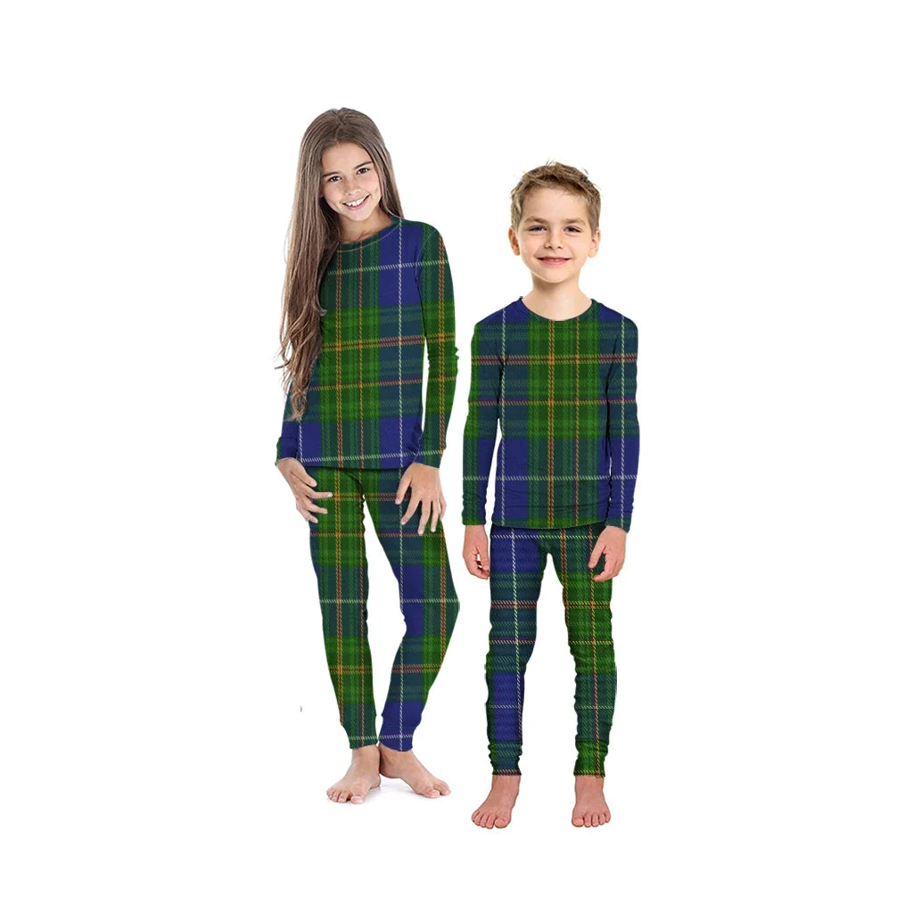 Nova Scotia Tartan Plaid Pyjama Family Set