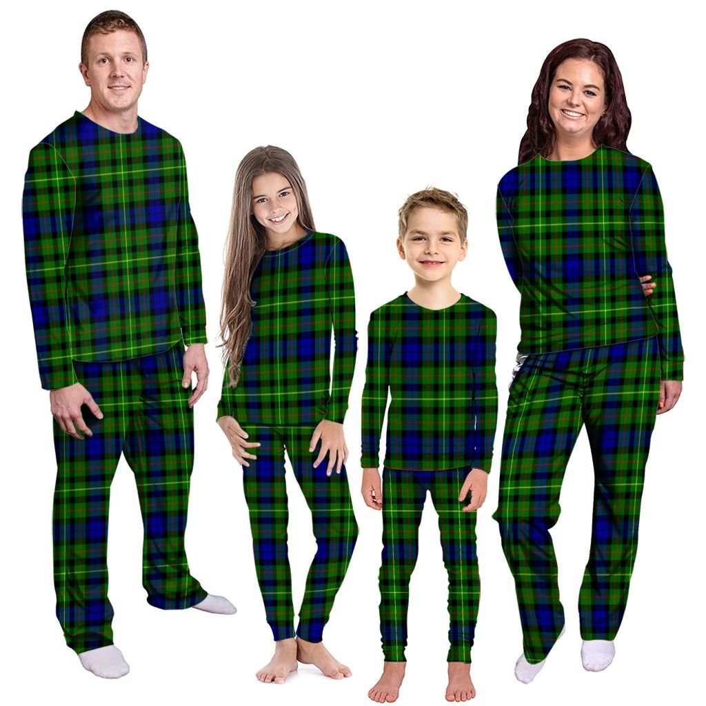 Rollo Modern Tartan Plaid Pyjama Family Set