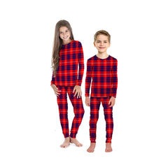 Hamilton Modern Tartan Plaid Pyjama Family Set