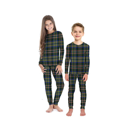 Scott Green Modern Tartan Plaid Pyjama Family Set