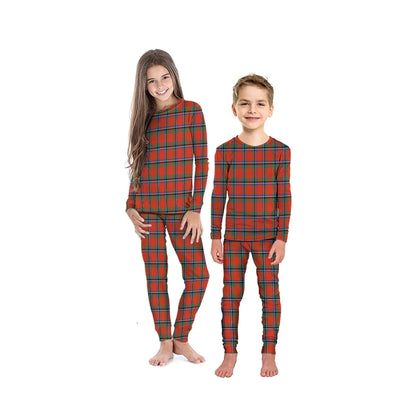 Sinclair Ancient Tartan Plaid Pyjama Family Set