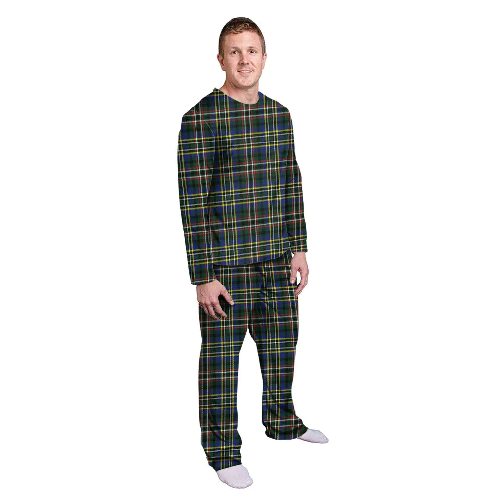 Scott Green Modern Tartan Plaid Pyjama Family Set