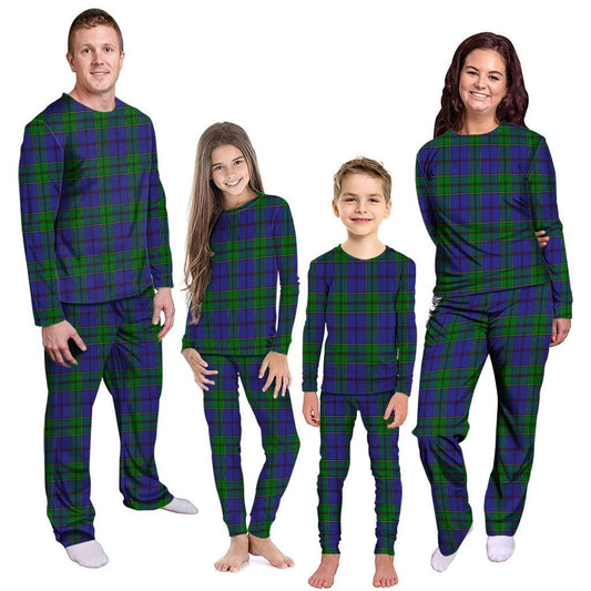 Strachan Tartan Plaid Pyjama Family Set