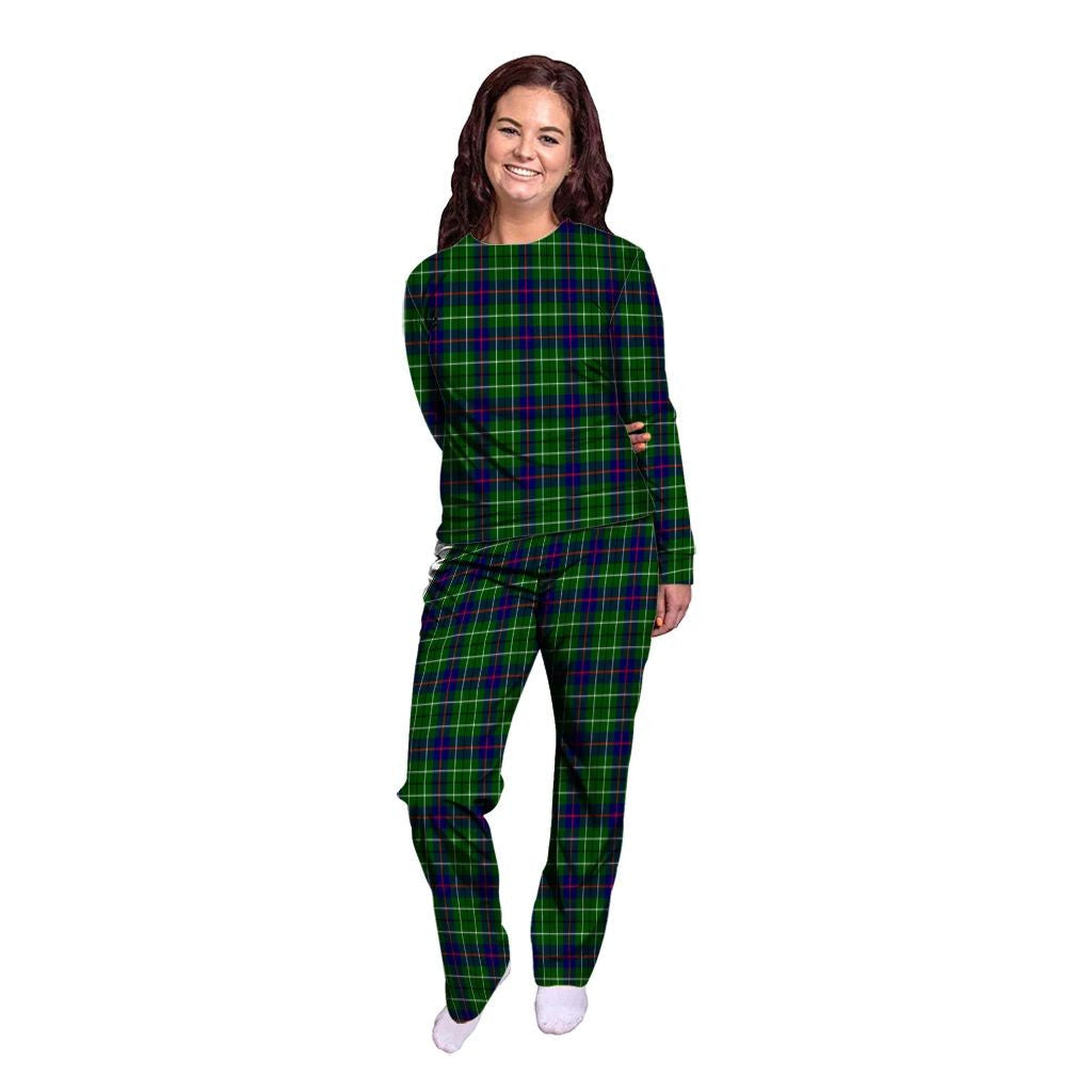 Duncan Modern Tartan Plaid Pyjama Family Set