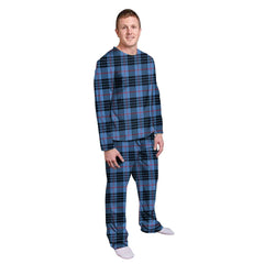 MacKay Blue Tartan Plaid Pyjama Family Set