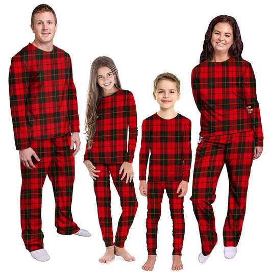 Wallace Weathered Tartan Plaid Pyjama Family Set