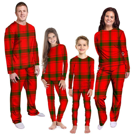 Darroch Tartan Plaid Pyjama Family Set