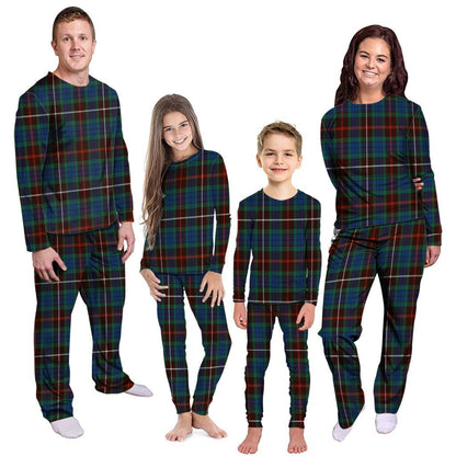 Fraser Hunting Ancient Tartan Plaid Pyjama Family Set