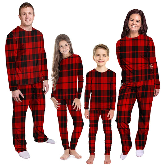 Hog Tartan Plaid Pyjama Family Set