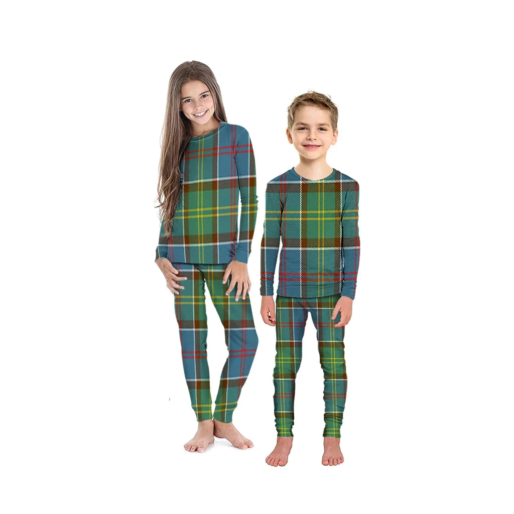 Colville district Tartan Plaid Pyjama Family Set