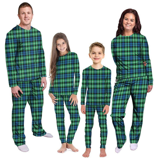 Graham of Montrose Ancient Tartan Plaid Pyjama Family Set