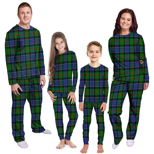 Paterson Tartan Plaid Pyjama Family Set