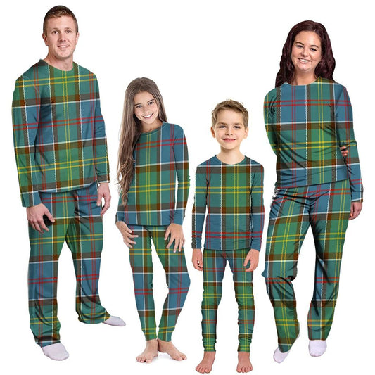 Colville district Tartan Plaid Pyjama Family Set
